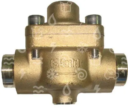 ventil zpětný Castel 3122/M22, pájecí přímý, 22 mm ODS, KV 6,6